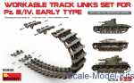 MA35235 Workable track links set for Pz.III/Pz.IV, early type