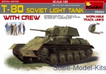 MA35243 Soviet light tank T-80 with crew. Special Edition