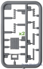 German grenades and mines set