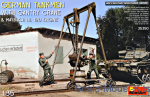 MA35350 German Tankmen with Gantry Crane & Maybach HL 120 Engine