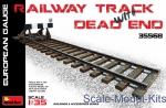 MA35568 Railway track & dead end (European Gauge)