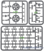 Tank Tiran 4, Early type. Interior kit