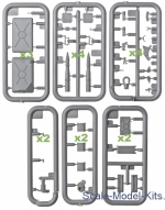 Russian Medium Tank T-55A mod. 1965, early. Interior Kit