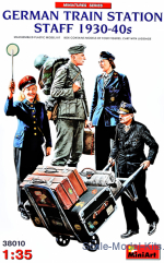 German Train Station Staff (1930-40s)