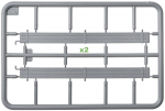 Railway non-brake Flatbed 16,5 t