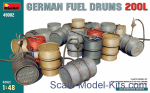German Fuel Drums 200L