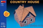 Country buildings: Country house, MiniArt, Scale 1:72