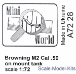 Browning M2 cal.50 mount on tank