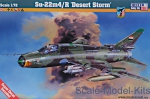 Bombers: Su-17M4 "Desert Shield" fighter-bomber, Mister Craft, Scale 1:72