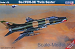 Trainer aircraft / Sport: Su-17UM3-K "Fitter G" trainer fighter, Mister Craft, Scale 1:72