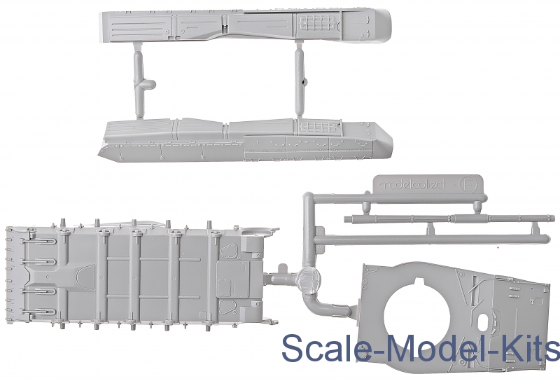 Model Collect - Main battle tank T-80UM2 Black eagle, mod. 1997 - plastic  scale model kit in 1:72 scale (MC-UA72057)//