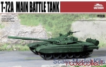 Tank: T-72A Russian main battle tank, Model Collect, Scale 1:72