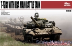 Tank: T-72B1 With Era Main Battle Tank, Model Collect, Scale 1:72