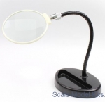MOD018 Desktop magnifier on a flexible stand (small)