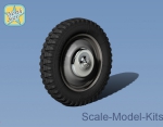 Wheels set for Mercedes V170 models (WESA extra gelande military tires)