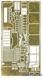 NS43K-0033 Photoetched set for ZiL-130 SSM model kit