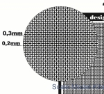 Wire mesh 0,2 mm * 0,2 mm