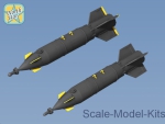 NS48083 Set of two KAB-500L Laser Guided Bomb, resin, PE parts, decal