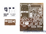 Photo-etched parts: Interior set for Soviet Helicopter Kamov Ka-15, Northstar Models, Scale 1:72