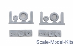 NS72071-a Ka-50, Ka-52 wheels and Weighted Tyres set No mask series