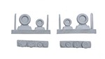 Detailing set: Wheels set for Su-15 TM No mask, Northstar Models, Scale 1:72