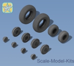 NS72131-a Wheels set for Ka-15/Ka-18 No mask series