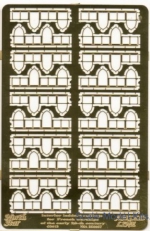 NSA350067 Photo-etched set  - Interior ladders railing for French warships of the early 20-th centtury