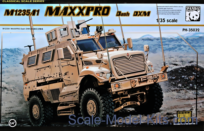 Panda - M1235A1 MAXXPRO DASH DXM - plastic scale model kit in 1:35 ...