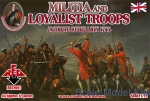 RB72051 1/72 Red Box 72051 - Militia and Loyalist Troops 1745. Jacobite Rebellion