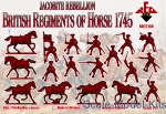 Jacobite Rebellion. British Regiments of Horse 1745