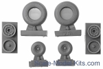 Wheels set for SH-60 (all versions)