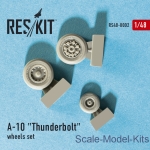 Wheels set for A-10 Thunderbolt (1/48)