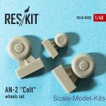 Wheels set for An-2 "Colt" (1/48)