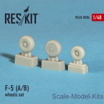 RS48-0004 Wheels set for F-5 (A/B) (1/48)