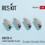 Rocket Launcher B8V20-А (4 pcs) (1/48)