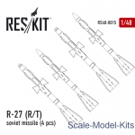 RS48-0015 Soviet Missile R-27 Р/T (4 pcs)