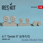 Wheels set for A-7 (A/B/C) Corsar II (1/48)