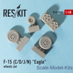 Wheels set for F-15 (C/D/J/N) Eagle (1/48)