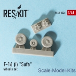 Wheels set for F-16 (I) Sufa (1/48)