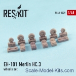 RS48-0039 Wheels set for EH-101 Merlin HC.3