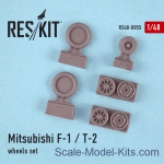 RS48-0055 Wheels set for Mitsubishi F-1/T-2