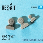 Wheels set for An-2 "Colt" (1/72)