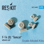 Wheels set for F-14 (D) Tomcat (1/72)