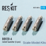 Rocket Launcher B8V20-А (4 pcs) (1/72)