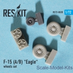 Wheels set for F-15 (A/B) Eagle (1/72)