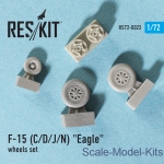 Wheels set for F-15 (C/D/J/N) Eagle (1/72)