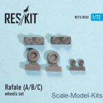 RS72-0032 Wheels set for Rafale (A/B/C) (1/72)