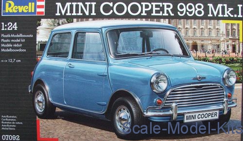 Mini cooper best sale plastic model kit