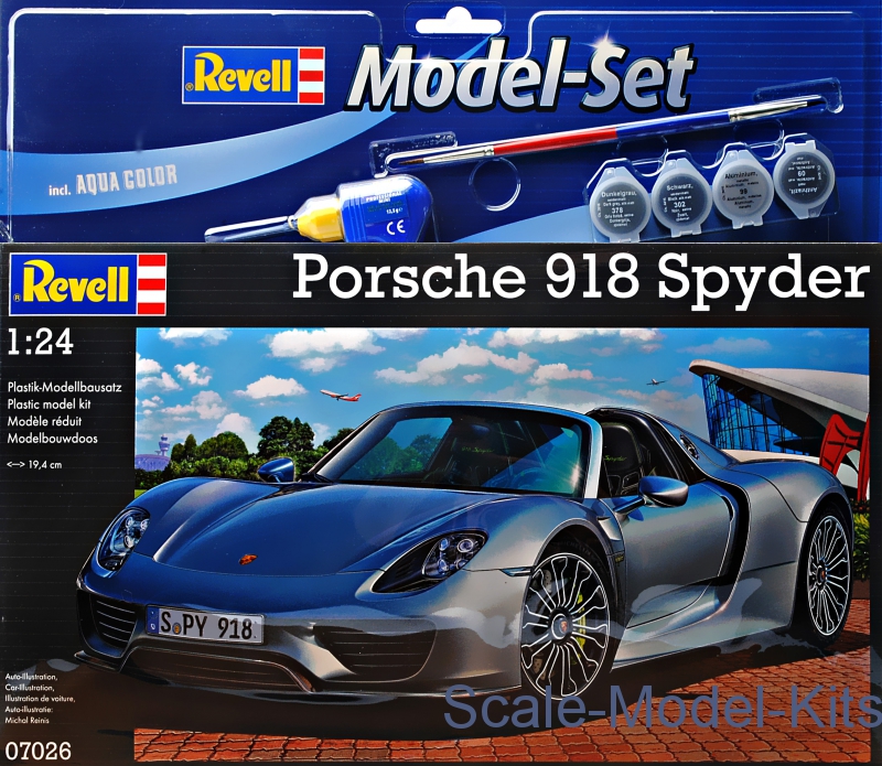 porsche 918 model kit