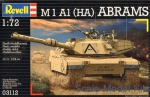 Tank: M1A1 (HA) Abrams, Revell, Scale 1:72